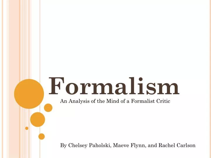 formalism