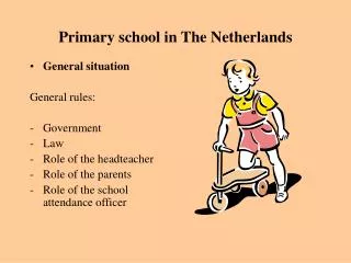 Primary school in The Netherlands