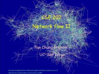 CSE 202 Network flow II