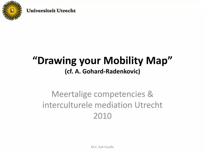 drawing your mobility map cf a gohard radenkovic