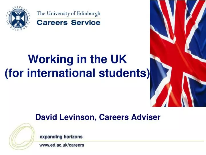 working in the uk for international students