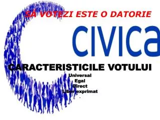 s votezi este o datorie