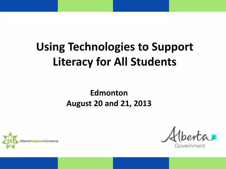 using technologies to support literacy for all students