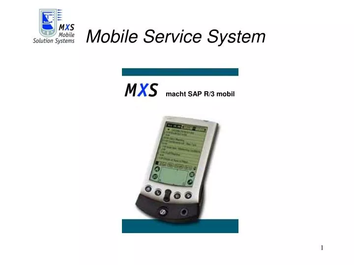 mobile service system