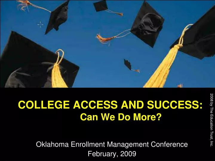 college access and success can we do more