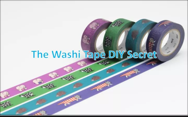 the washi tape diy secret