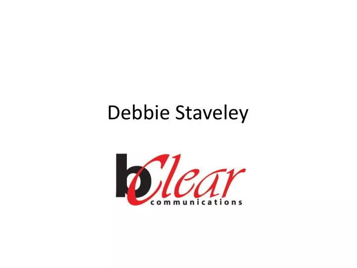 debbie staveley