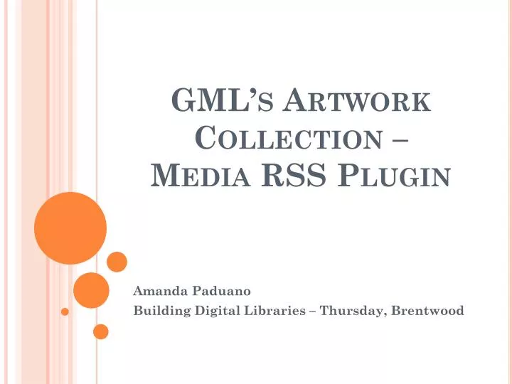 gml s artwork collection media rss plugin