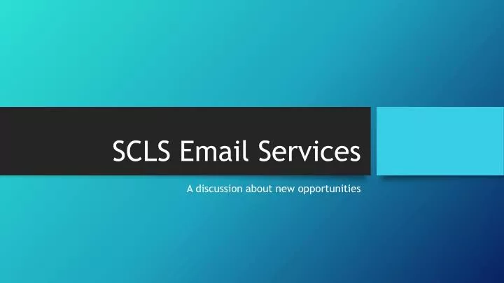 scls email services