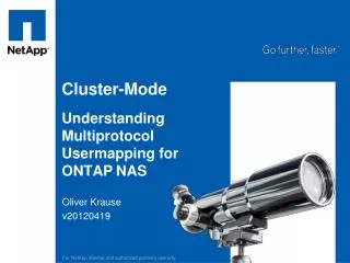 Cluster-Mode Understanding Multiprotocol Usermapping for ONTAP NAS
