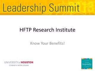 HFTP Research Institute