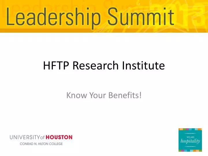 hftp research institute