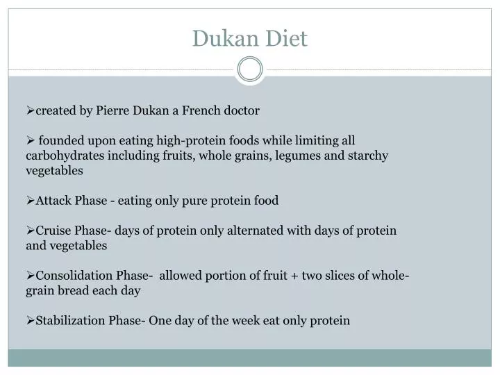 The Dukan diet: Everything you need to know about the high protein plan