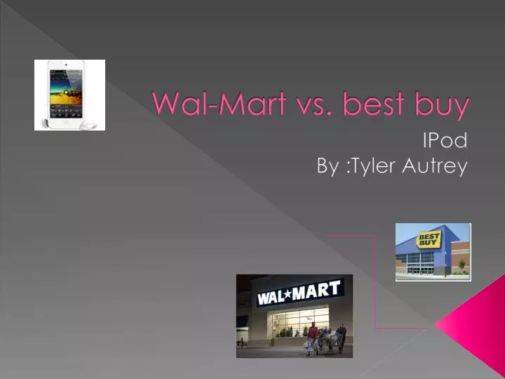 wal mart vs best buy
