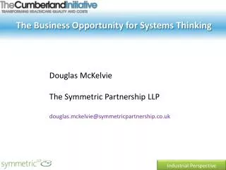 The Business Opportunity for Systems Thinking