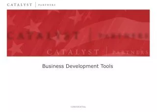 Business Development Tools