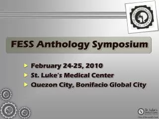 FESS Anthology Symposium