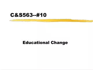 C&amp;S563--#10