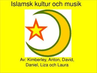 Islamsk kultur och musik
