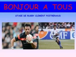 bonjour a tous