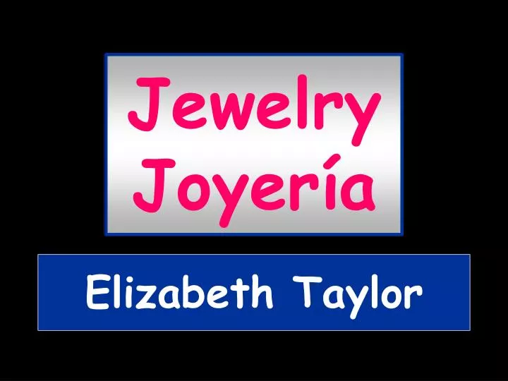 jewelry joyer a