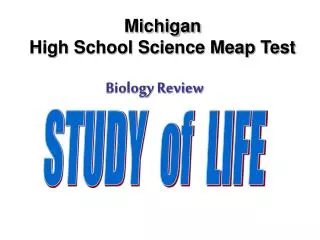 michigan high school science meap test