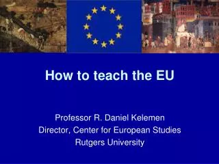 How to teach the EU