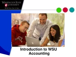 Introduction to WSU Accounting