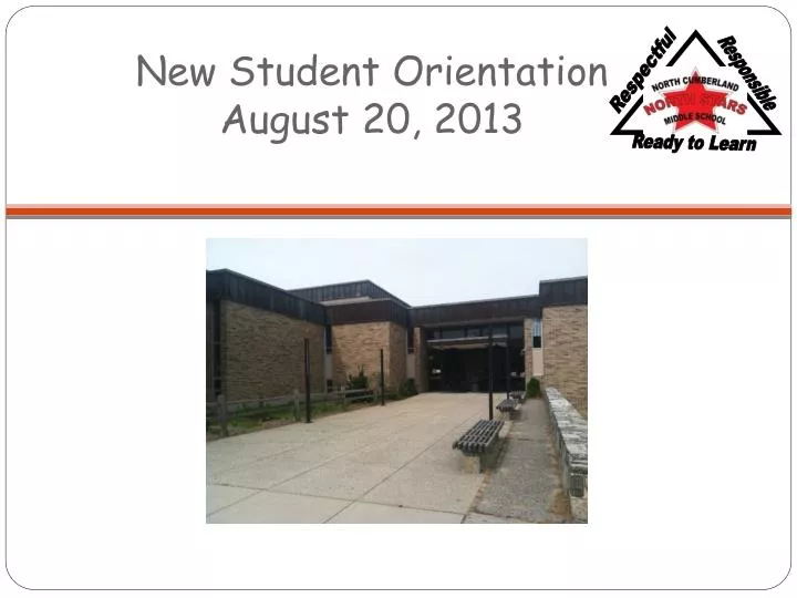 new student orientation august 20 2013