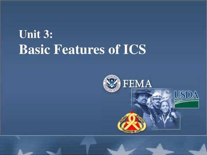 unit 3 basic features of ics