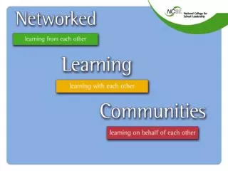 Learning networks