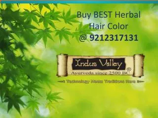 Best Hair Color @ Indus-valley