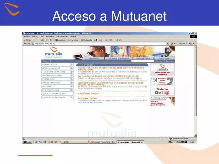 acceso a mutuanet