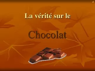 la v rit sur le