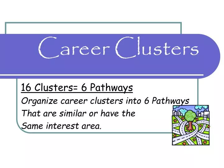 career clusters
