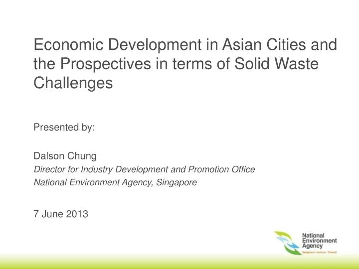 economic development in asian cities and the prospectives in terms of solid waste challenges