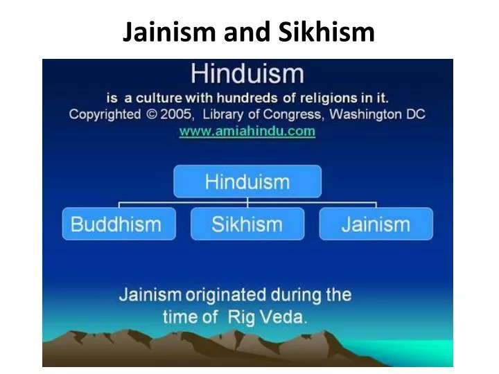jainism and sikhism
