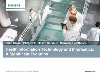 Health Information Technology and Informatics: A Significant Evolution