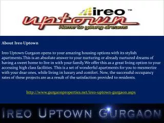 Ireo Uptown Gurgaon