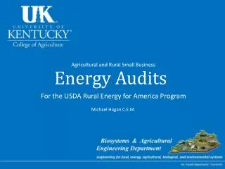 Energy Audits