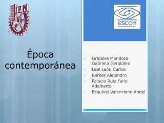 poca contempor nea