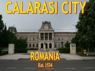 CALARASI CITY