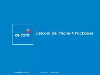 Celcom Biz iPhone 4 Packages