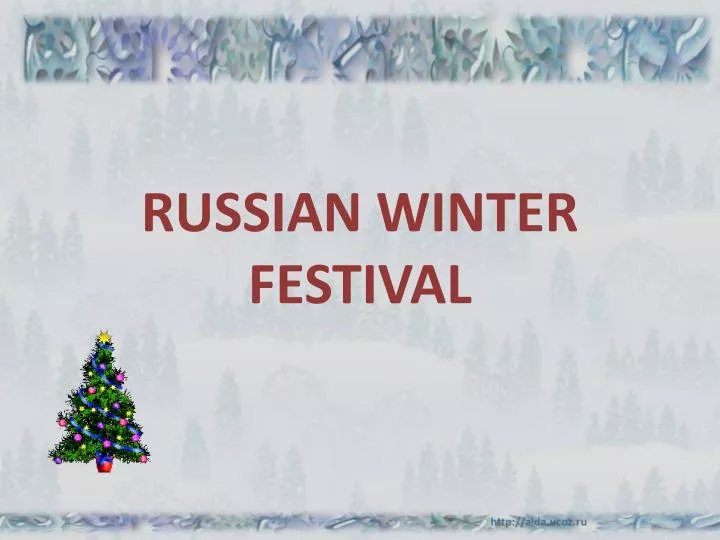 russian winter festival