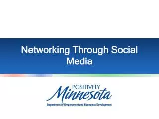 Networking Through Social Media