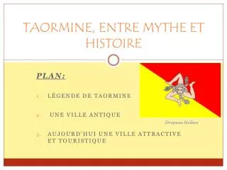 taormine entre mythe et histoire