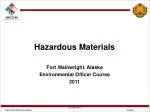 Hazardous Materials - slide 1