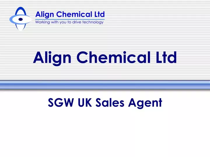 align chemical ltd