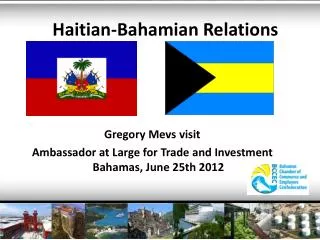 Haitian-Bahamian Relations