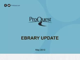 ebrary UPDATE